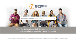 Desktop Screenshot of competencefactory.nl